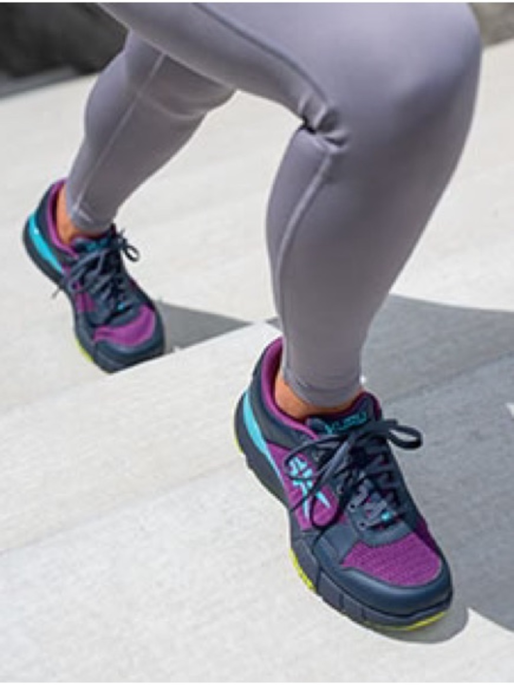 Kuru Pink & Black Quantam Sneakers - Picture 10 of 10